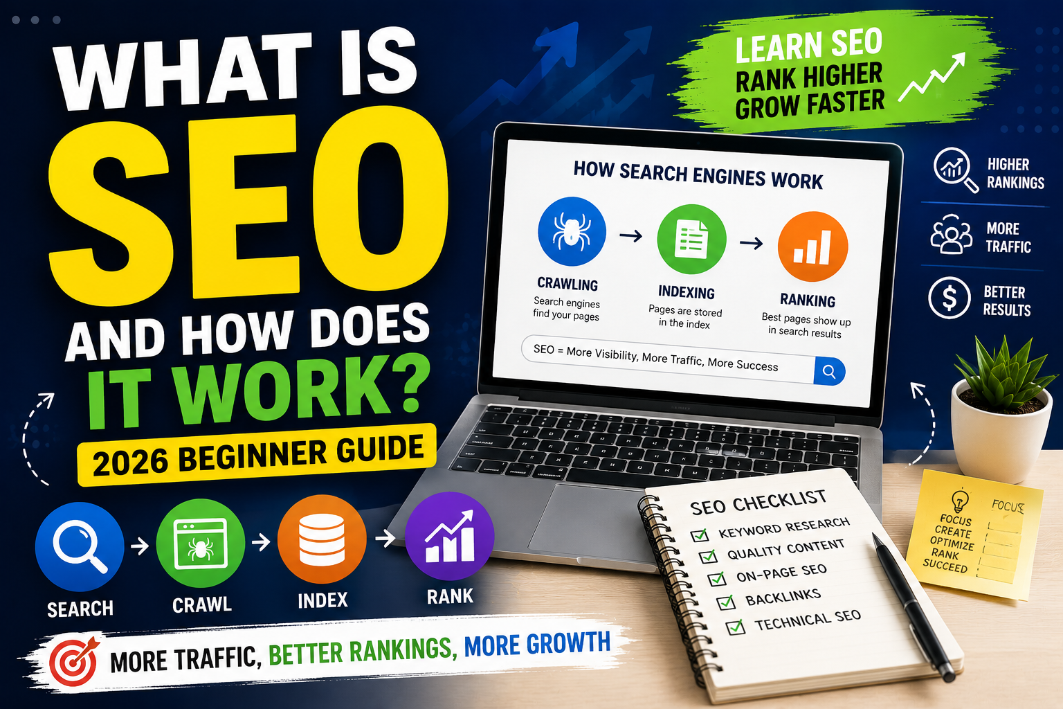 what is seo and how does it work beginner guide 2026